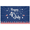 1A, variant on Patriotic Design Happy 4th of July Banner Decorative Pattern Stars and Stripes Celebration Flag for Independence Day Party Outdoor Event Home Decor