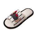 thumbnail image 3 of ichuanyi Fuzzy Open Toe Slippers for Women Indoor Cozy Fluffy Ladies Slippers, Cute Dachshund Winter Bedroom House Shoes Slip On Slides Sandal, 3 of 8