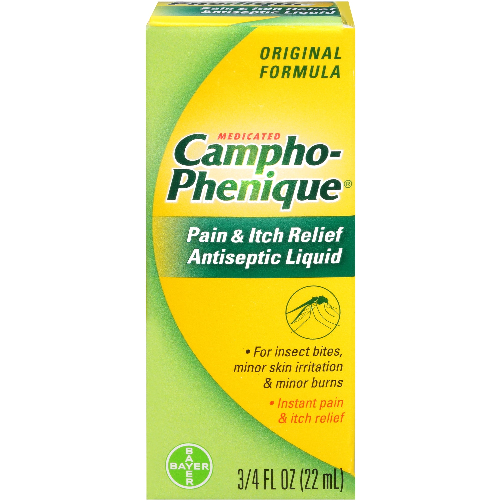 Campho-Phenique Medicated Pain & Itch Relief Antiseptic Liquid, 0.75 fl oz