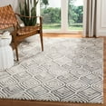 thumbnail image 3 of SAFAVIEH Blossom Anthony Geometric Wool Area Rug, Ivory/Grey, 5' x 8', 3 of 5