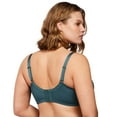 thumbnail image 3 of HSIA Plus Size Bras for Women Full Coverage Back Fat Underwire Unlined Bras Balsam Blue 46C, 3 of 8