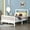 White, variant on Bellemave Full Size Bed Frame, Wood Platform Bed with Headboard and Footboard for Teens Adults (White)