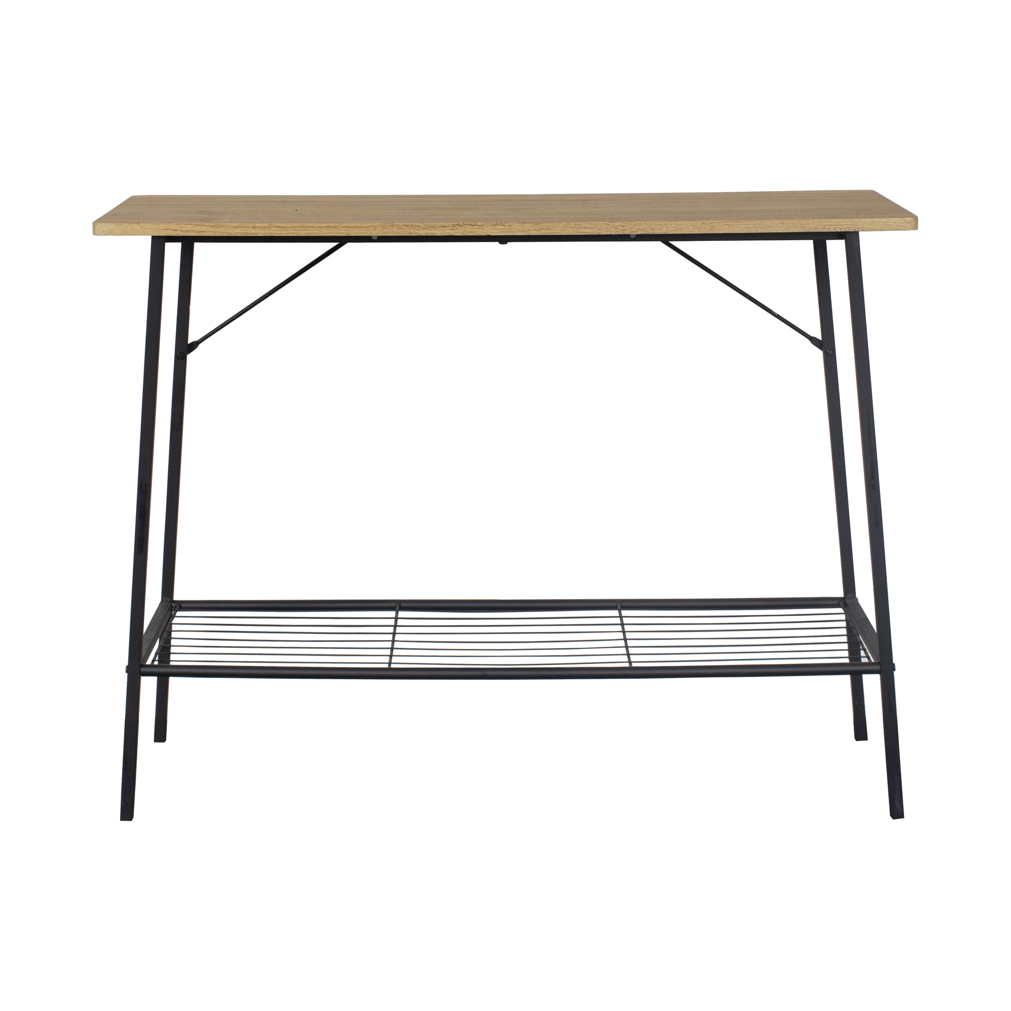 Private Jungle 39.5" Wooden Console Sofa Table, Entryway Table with 2-Tier Storage Shelves for Living Room, Bedroom, Balcony and Hallway Private Jungle 39.5" Wooden Console Sofa Table, Entryway Table with 2-Tier Storage Shelves for Living Room, Bedroom, Balcony and Hallway