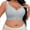 Blue, variant on Alun Womens Wireless Jelly Bras Plus Size Seamless Smoothing Thin Padding T-Shirt Bra with Heart-Shaped Hollow Design Full Coverage Push up Soft Comfort Everyday Bralettes Pink XL