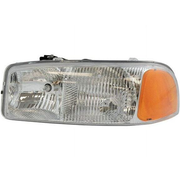 Left Headlight Assembly - Compatible with 1999 - 2004 GMC Sierra 2500 2000 2001 2002 2003