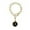 A, variant on Glass&Bottle Cup Name ID Letter Charm Accessories for Cup Tumbler Handle Initial Identification Charms Thoughtful Valentine Birthday Black, 3.94 inch, C