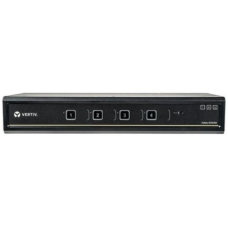 UPC: 0636430075006 | Vertiv Cybex SC900 Secure Desktop KVM|4 Port Dual-Head|DisplayPort DPP| TAA