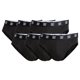 thumbnail image 1 of CR7 calzoncillos para hombre, pack de 6 - calzoncillos, logo en la cintura, algodón elástico Negro M (Medium), 1 of 3