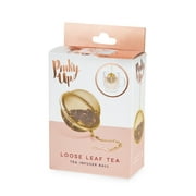 Pinky Up Small Tea Ball, Tea Infuser for Loose Tea, Tea Steeper, Gold