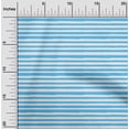 thumbnail image 2 of oneOone Cotton Poplin Iris Blue Fabric Stripes Quilting Supplies Print Sewing Fabric By The Yard 56 Inch Wide, 2 of 6