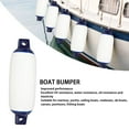 thumbnail image 4 of Boat Shield Bumpe, 8.5 X 27in Bumper Dock Shield Ribbed Twin Eyes 4Pcs with 2m Black Rope for Marine, 4 of 7