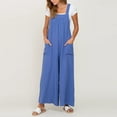 Maternity Overalls Pregnant Women Solid Color Casual Loose Solid Color