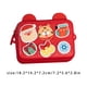thumbnail image 5 of Qarigey Bolso para niños Diseño lindo Suavidad Regalo de Navidad Paquete de cofre pequeño liviano Múltiples patrones Llaves Monedero Bolsas de mensajero y de hombro Carne de res y carne de res, 5 of 6