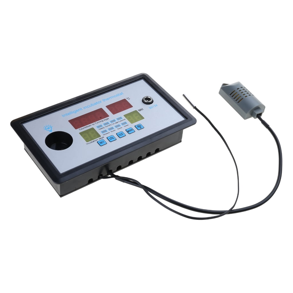 All-Purpose Digital Temperature Controller Centigrade Thermostat Humidity Controlling with Probe for Incubator Fridge