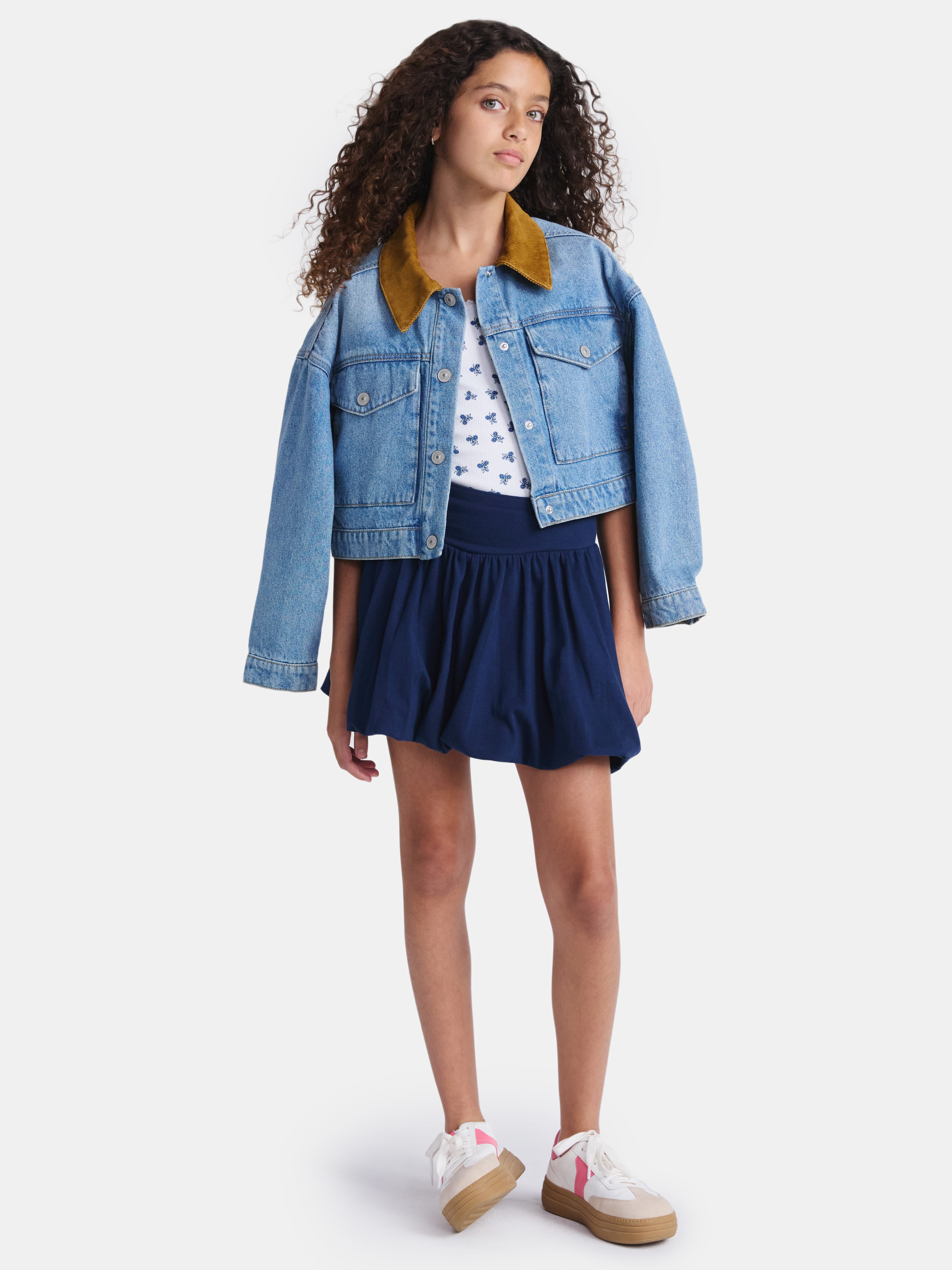 Weekend Academy Girls Bubble Skort, Sizes 4-18