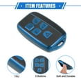 thumbnail image 4 of Unique Bargains 5 Button Smart Remote Key Shell for Land Rover Range Rover 2013-2017 Protector TPU Blue, 4 of 6