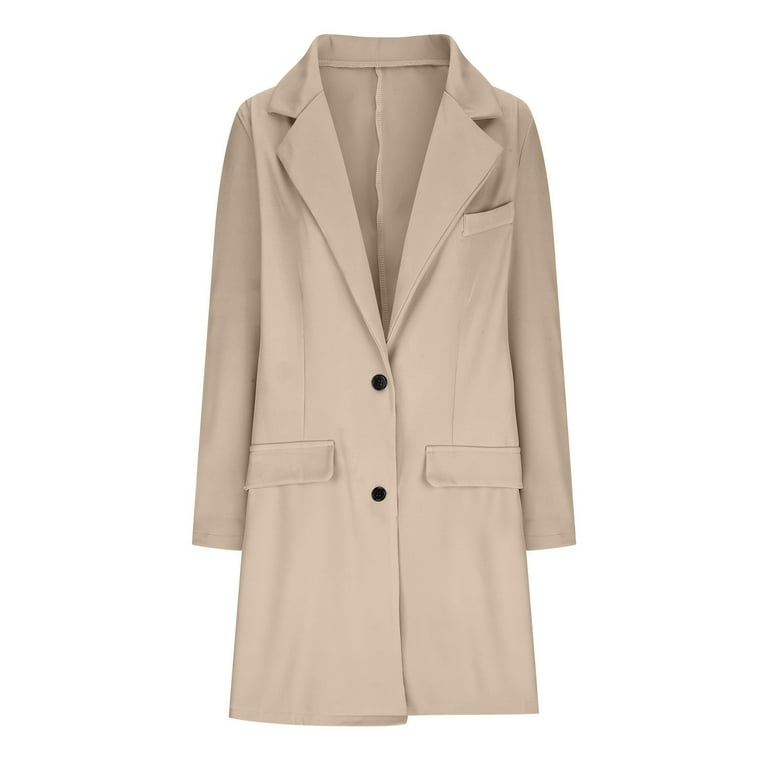 Charmgo Womens Trench Coat, Women's Autumn/Winter Jacket Charmgo Womens Trench Coat, Women's Autumn/Winter Jacket