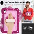 thumbnail image 3 of Xyhop Case for Samsung Galaxy Tab S11 11-inch 2025,Rotating Stand with Hand Shoulder Strap, 3 of 9