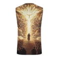 thumbnail image 4 of Summer Tank Tops for Men 2026 Cross Graphic Tank Top Crew Neck Vintage Graphic Sleeveless Washed T Shirt Streetwear S, 4 of 4