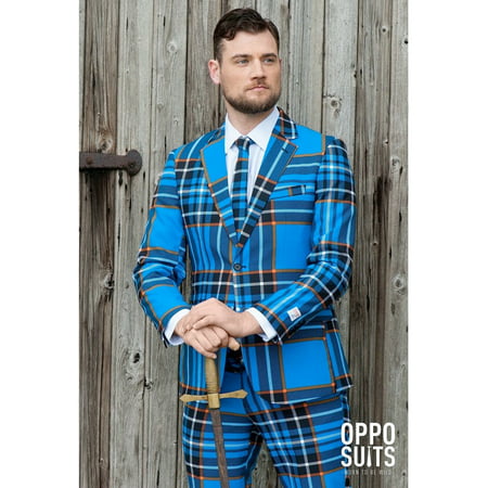 OppoSuits Men's Braveheart Lumberjack Suit