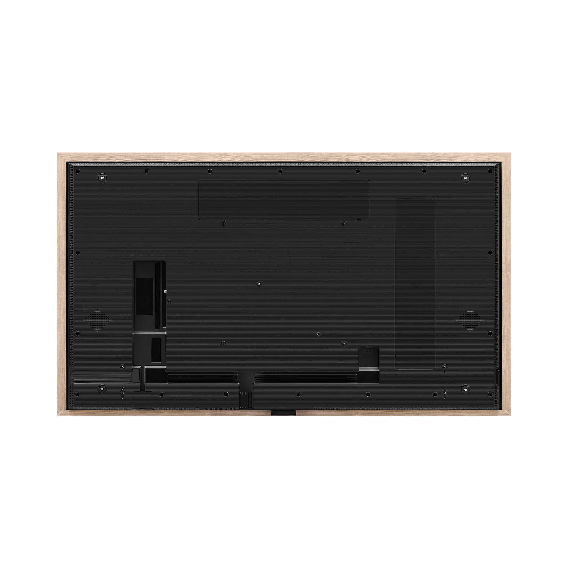 onn 55" The Fresco Art Gallery 4K UHD Google TV con Gemini, Marco Café Dorado y Kit de Montaje 4