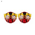 thumbnail image 2 of Neinkie 2Pcs /Set Chinese New Year Window Clings Spring Festival Decorations Tiger Year Window Decals Stickers for Home Restaurant Store Party Decor Ornaments, 2 of 2