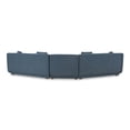thumbnail image 3 of Moe's Home Collection Fraser Modular Sectional Fabric Blue, 3 of 4