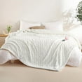 thumbnail image 2 of Lumiparty Electric Heated Blanket Queen Size 84"x90", with Dual Control, Wireless Electric Tufted Sherpa Heating Blanket, 6 Heating Levels, Overheat Protection, Beige, 2 of 8