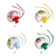 thumbnail image 4 of Cateissary Sachet estilo chino ligero patrón fragancia bolsa a prueba de decoloración fácil a juego joyería bolsa colgante regalo Almacenamiento y organización del hogar Lago Azul Osmanthus, 4 of 6