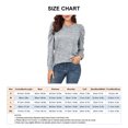 thumbnail image 5 of Blusa tipo pulóver, sudadera con cuello redondo para mujer, sudadera de manga larga a la moda, sudadera con cuello redondo, diseño revolucionario, 5 of 5