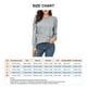 thumbnail image 5 of Sudadera con mangas abullonadas, sudadera con cuello redondo para mujer, blusa de manga larga con mangas abullonadas a la moda, eficiencia óptima, 5 of 5