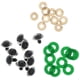thumbnail image 5 of 2x Bolsa de 10 ojos de plástico de seguridad para muñecas con tejida arande, para coser ojos de de muñecas de bricoje Zulema  Ojos de seguridad transparentes, 5 of 8