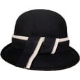 thumbnail image 6 of CoCopeaunts Wool Bowler Hat Female Autumn Winter Felt Hat Hundred Take Ladies Fisherman Hat with Rhinestone Decorative Hatband, 6 of 8