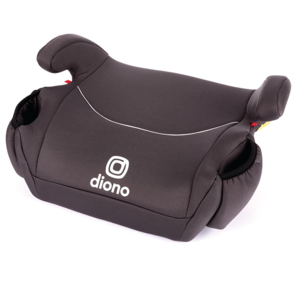 Asiento de coche Booster Diono Solana, sin respaldo, ligero, negro