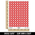 thumbnail image 2 of Chinese Character Symbol Dog 200+ Round Stickers - Red - Gloss Finish - 0.50" Size, 2 of 3