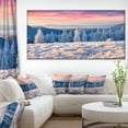 thumbnail image 1 of Amazing Winter Sunrise in Mountains - Large Landscape Canvas Art Print, 1 of 3
