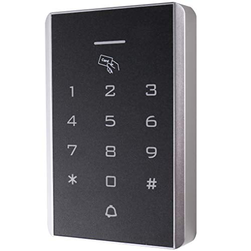125khzRFID EM ID Keypad Single Door Access Control Kit Strike NO Lock Power Unit 