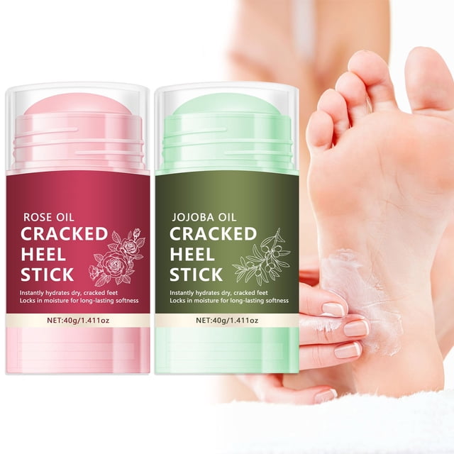 Pisexur Belleza Maquillaje Combo de barras para el cuidado de los pies: hidrata y repara los pies agrietadospara mujeres y hombres