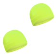 thumbnail image 2 of Minnieouse Gorro de exterior para mantener el calor Sombreros de mujer flexibles Accesorio de ropa práctico Sombrero para adultos con diseño de color Verde fluorescente 2piezas Minnieouse CBP340923, 2 of 6