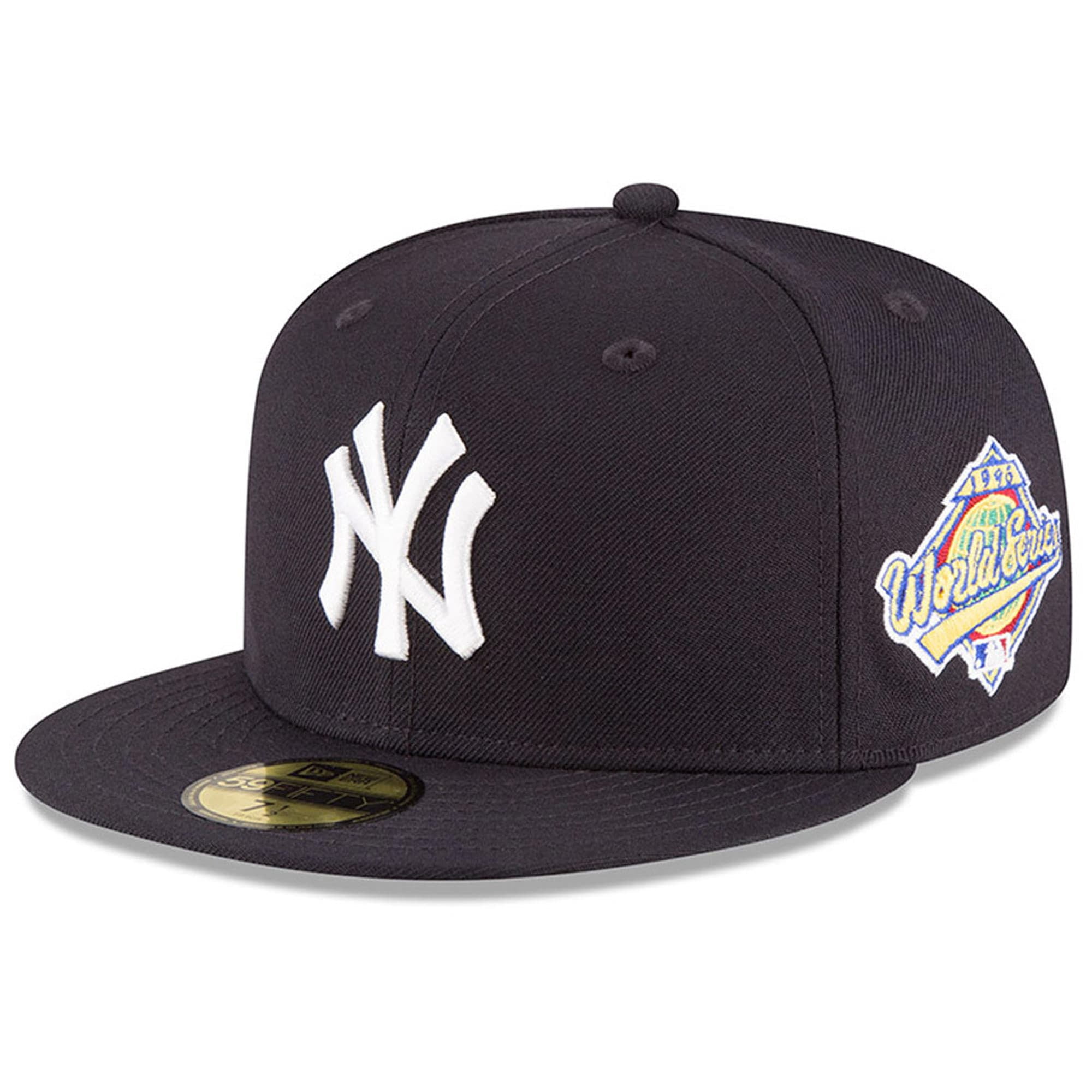 yankees fitted hat with patch