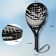 thumbnail image 4 of CAMEWIN 2 Palas de Pádel con Fundas, 2 Raquetas y 4 Pelotas,Kit de Raquetas para Pádel Fabricadas 100% Fibra de Carbono y Núcleo de Espuma Flexible de Memoria EVA, para Principiantes e Intermedios, 4 of 8