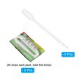 thumbnail image 3 of Unique Bargains 5Pcs/400 Strips PH 0.5-5 PH Test Strips with 5Pcs Test Droppers Green, 3 of 6