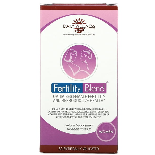 Fertility Blend Fertility Supplements for Women Natural Fertility