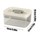 thumbnail image 3 of pstuiky Caja de plástico para especias, recipiente hermético para condimentos, ideal para la cocina., 3 of 6