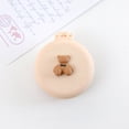 thumbnail image 1 of Peine con bolsa de aire plegable con forma de oso de dibujos animados, peine con cojín de aire pequeño y portátil para mujer, peine de masaje con espejo, peine pequeño todo en uno, 1 of 6