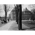 thumbnail image 3 of Atget, Eugene 14x12 Black Modern Framed Museum Art Print Titled - Paris, 1902-1903 - Luxembourg Gardens, 3 of 5