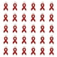 thumbnail image 2 of Juego de 30 colgantes de cinta con cuentas colgantes para hacer llaveros. Rojo, 2 of 9