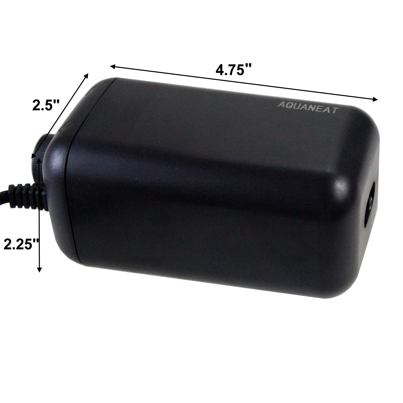 Aquaneat 2-pack Aquarium Air Pump for 40 Gal Fish Tank, Hydroponic Aerator Air Bubbler