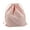 Pink, variant on Canvas Bag, Drawstring Pouches Breathable Washable Muslin Bag for Travel Wedding Home Party Supplies - Pink