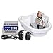 thumbnail image 3 of Vitaciti Ionic Detox Foot Bath Machine, Foot Bath Aqua Cleanse SPA Negative Hydrogen System with LED Display, Professional Tub Basin,Far Infrared Belt and Wrist Strap?Spa at Home Detox, 3 of 4
